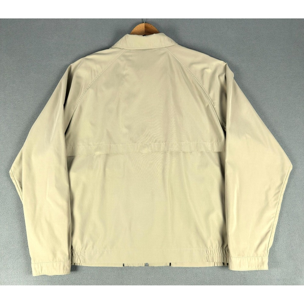 Zegna Sport Jacket Mens 2XL Beige Bi Swing Zip Quiet Luxury Minimalist Luxe - Picture 4 of 16